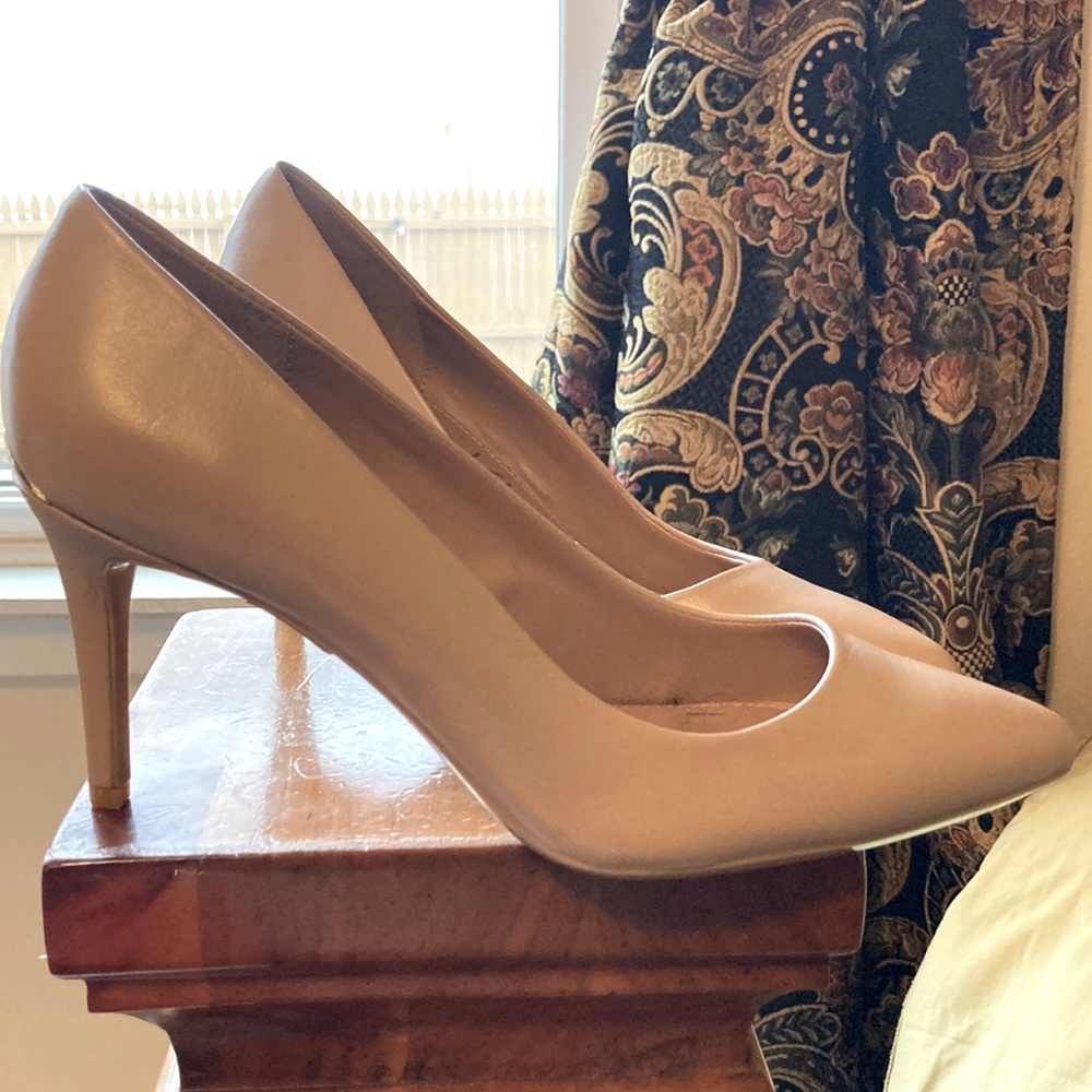 Calvin Klein Nude Heels
